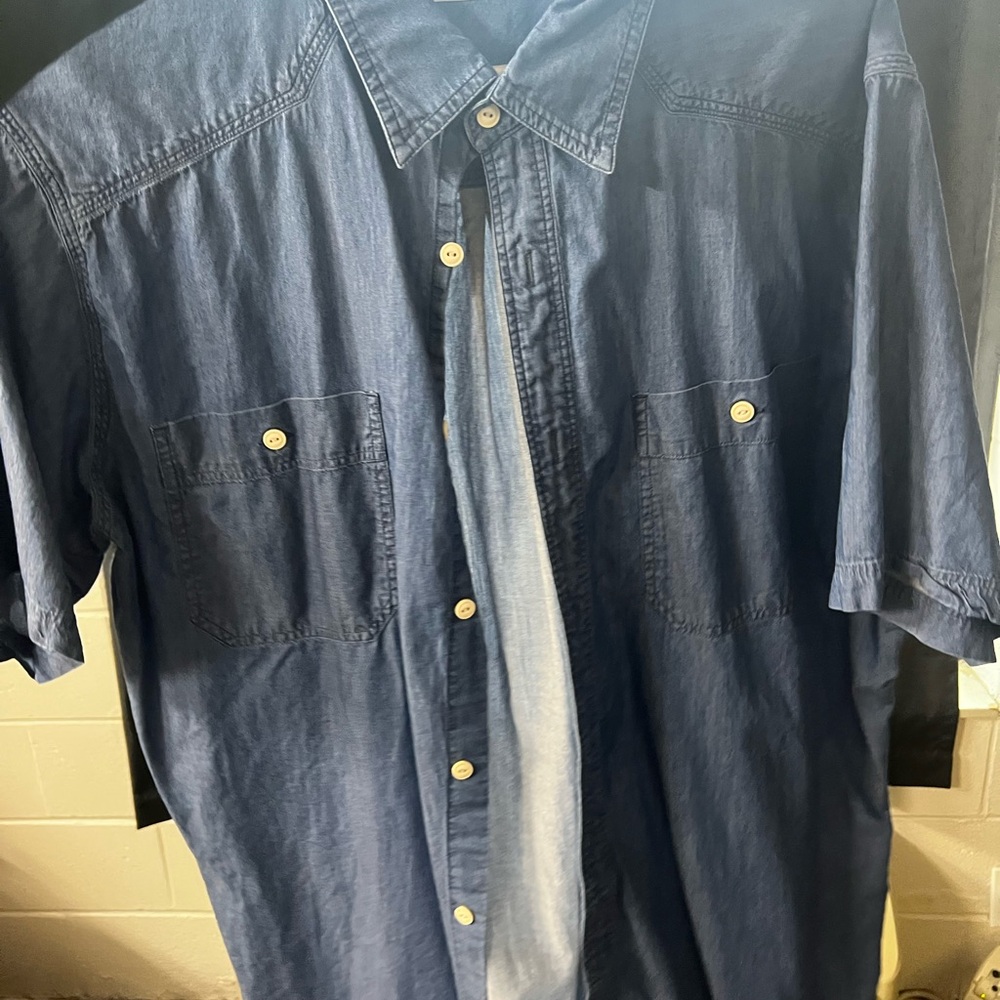 Mountain Khaki Dress Shirt Short Sleeve